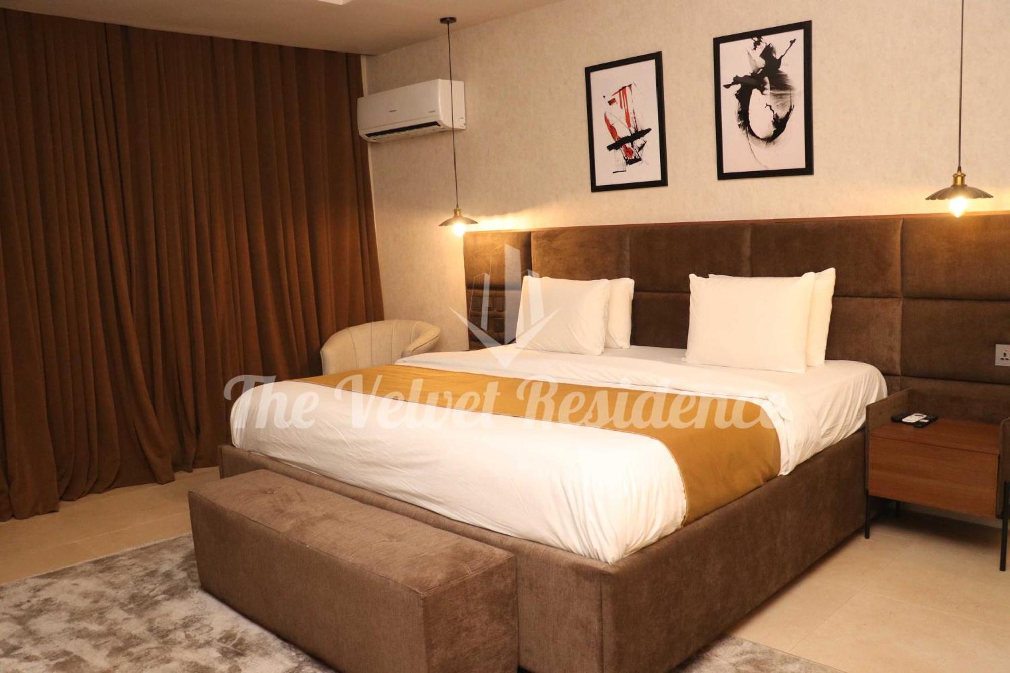 The Velvet Residence Abuja Exterior foto